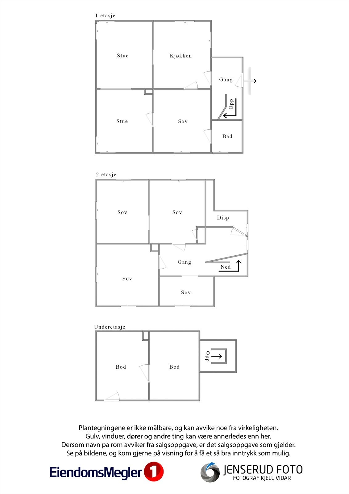 Plantegning Vollgutua 9 Galleribilde