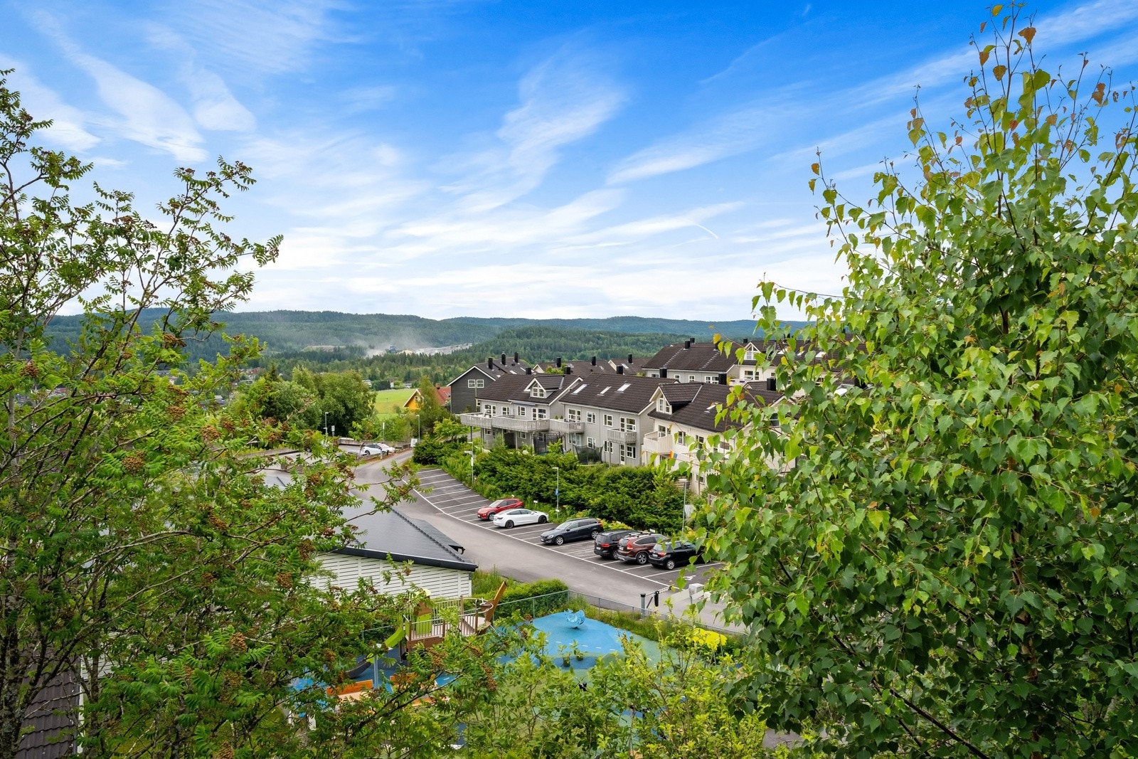 Nydelig utsikt over nærområdet. Galleribilde