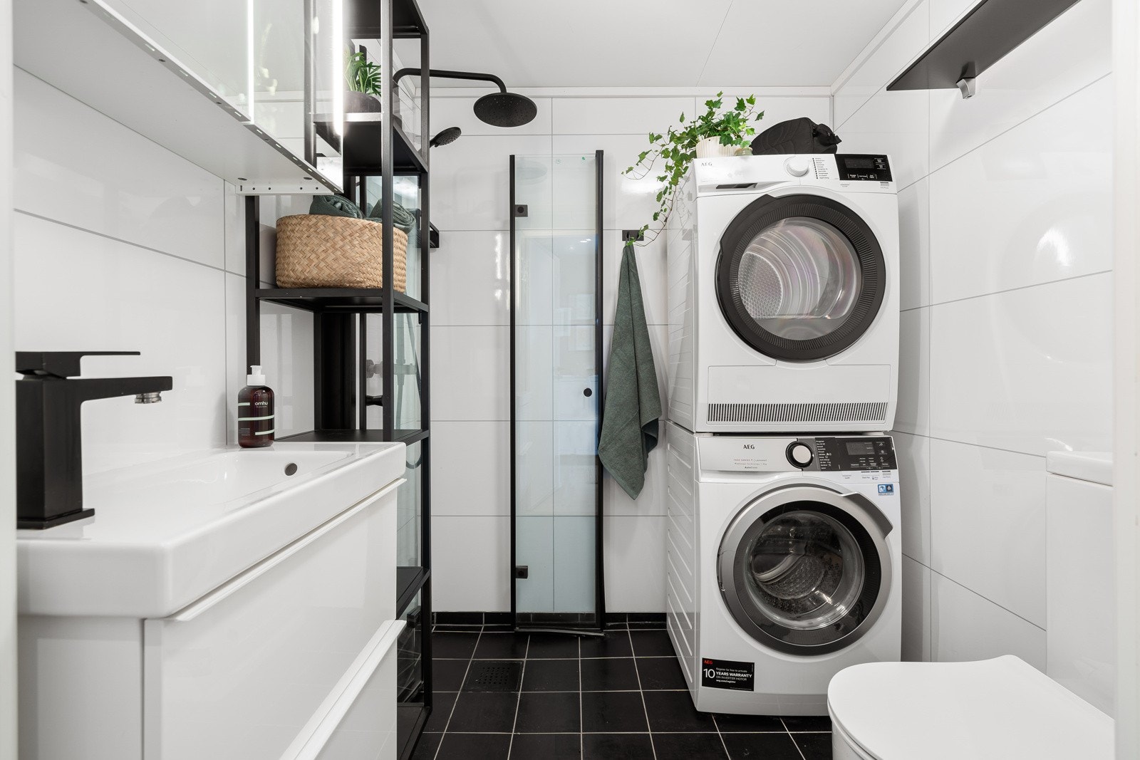 Badet i 1. etasje fikk oppgraderinger i 2020. Galleribilde