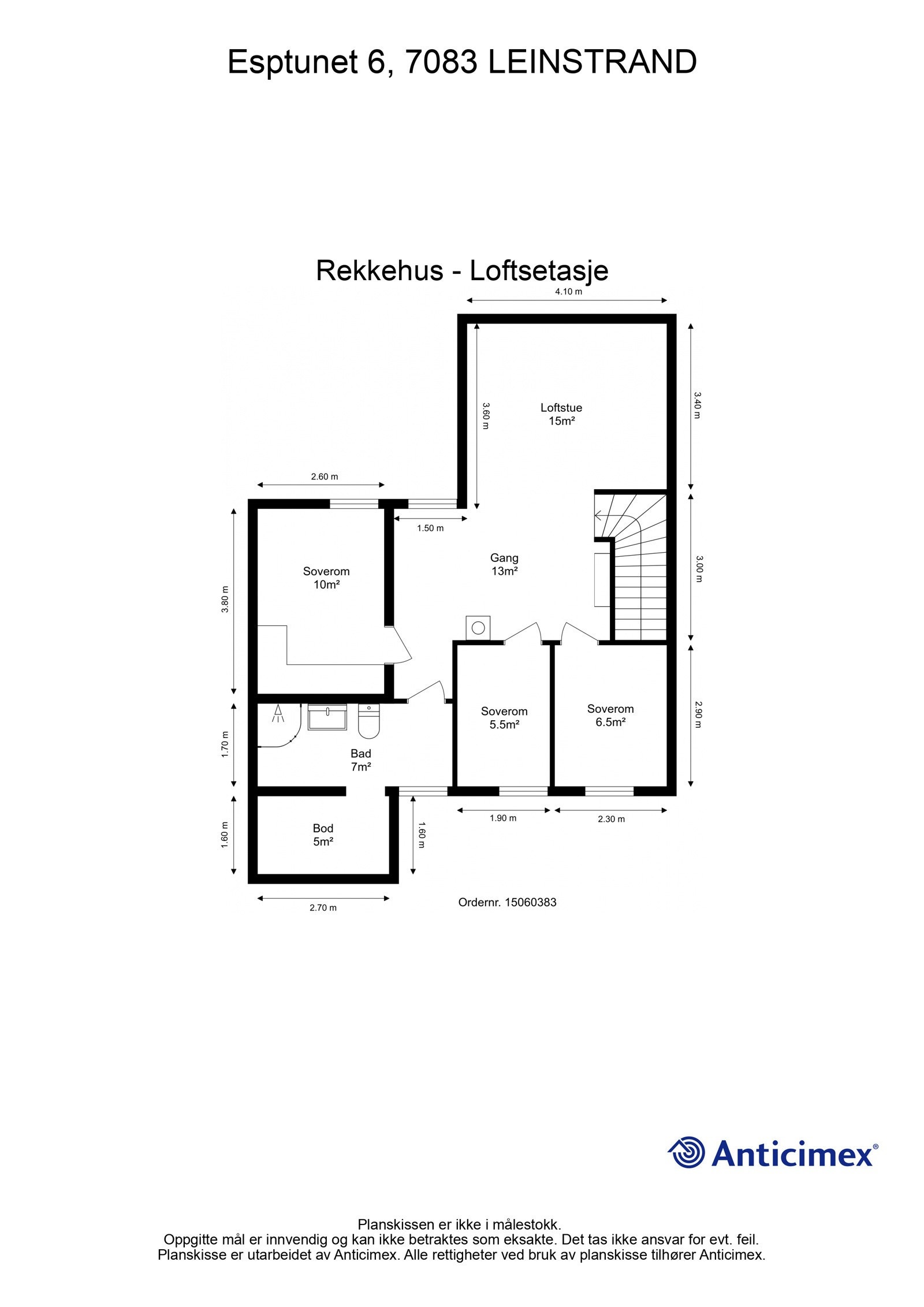 Plantegning - 2. etasje Galleribilde