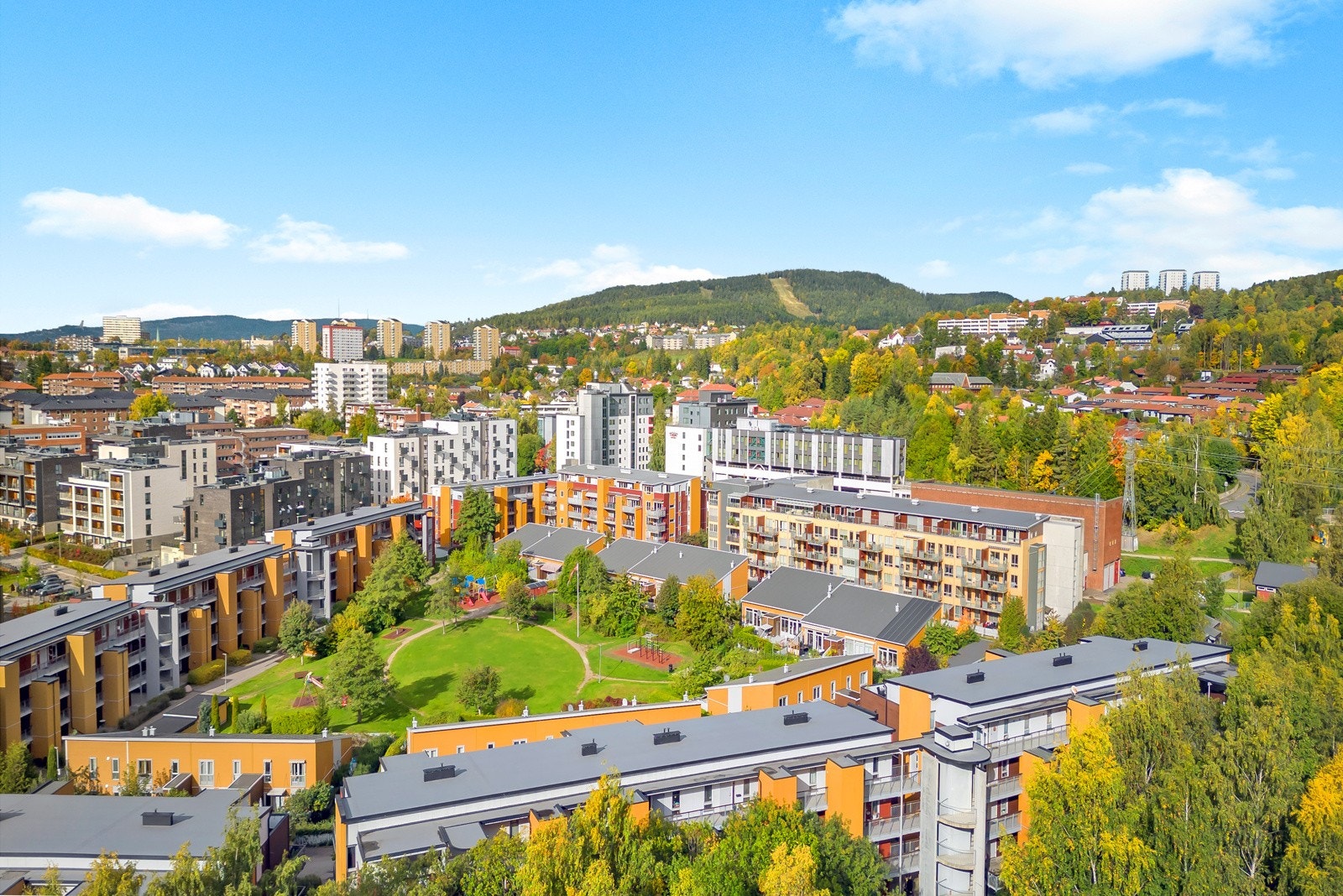 Velkommen til populære Lunden Hageby på Vollebekk i bydel Bjerke. Galleribilde