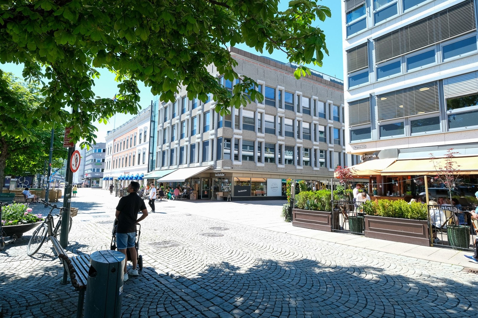 Bragernes torg Galleribilde