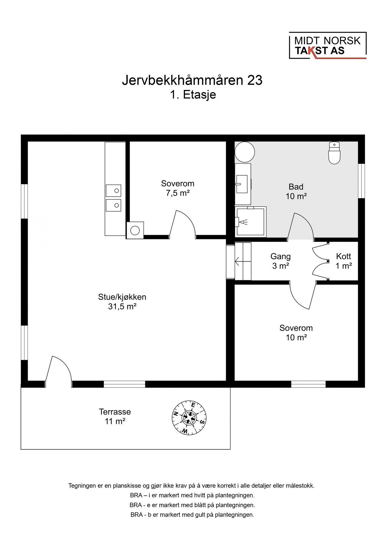 Plantegning. Galleribilde