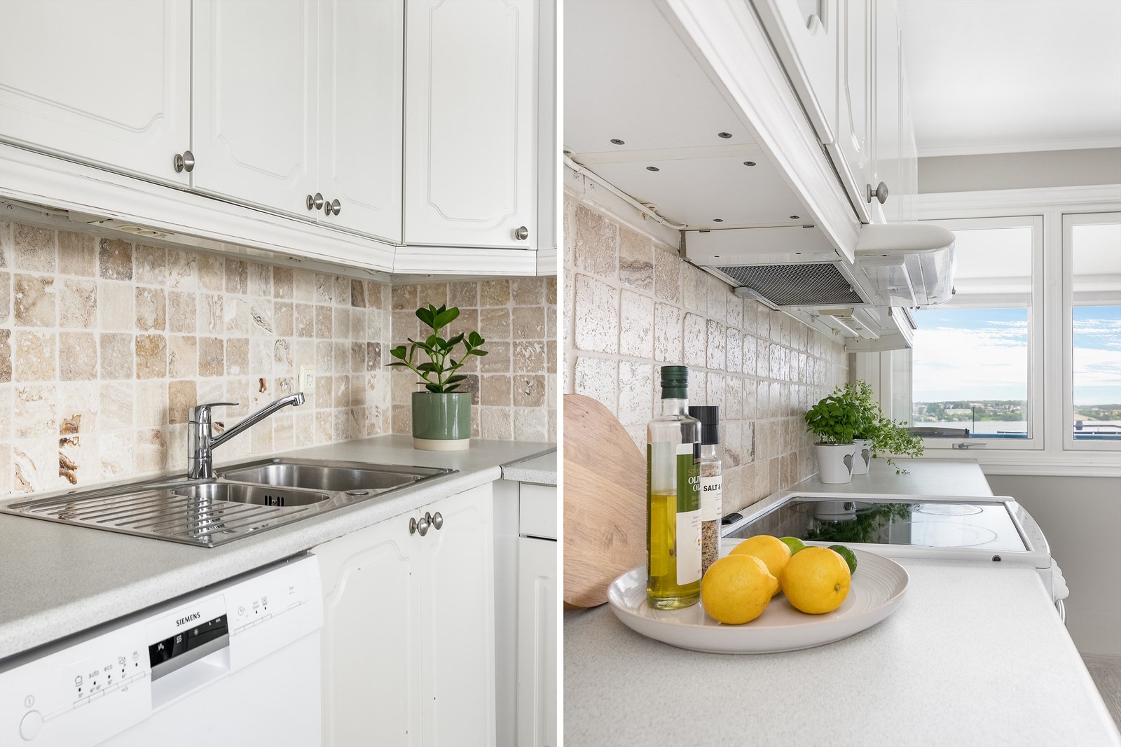 Blant kjøkkenets hvitevarer medfølger oppvaskmaskinen. Galleribilde