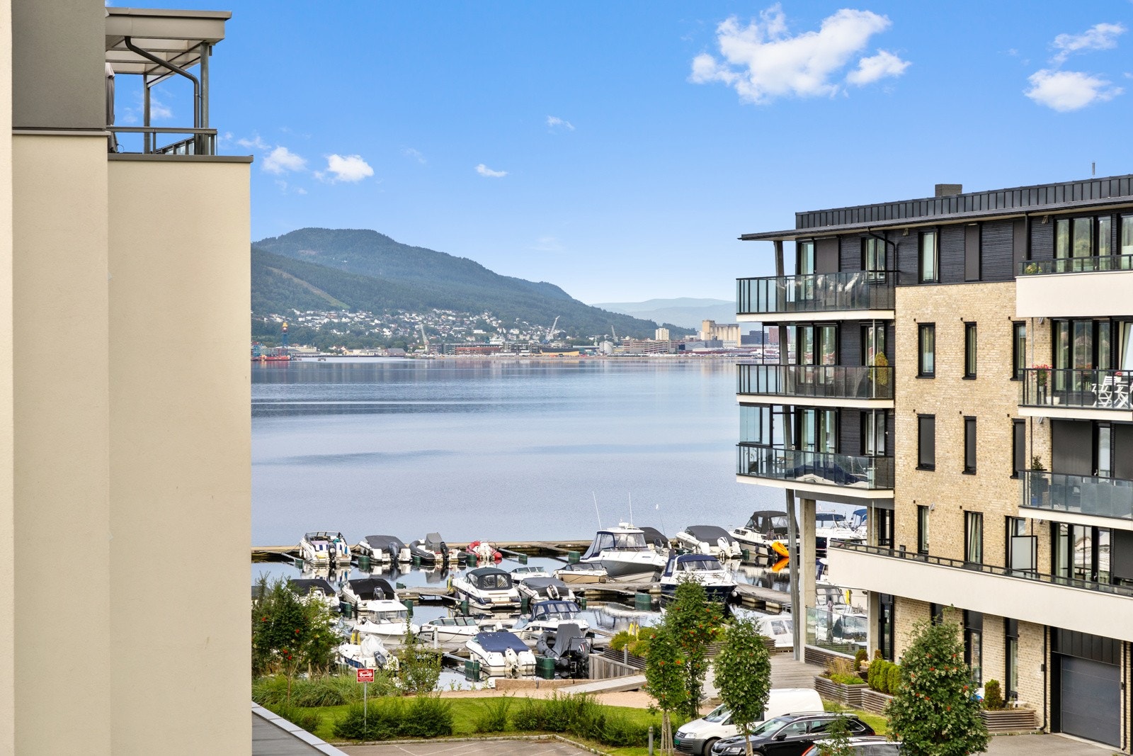 Utsikt fra denne balkongen Galleribilde