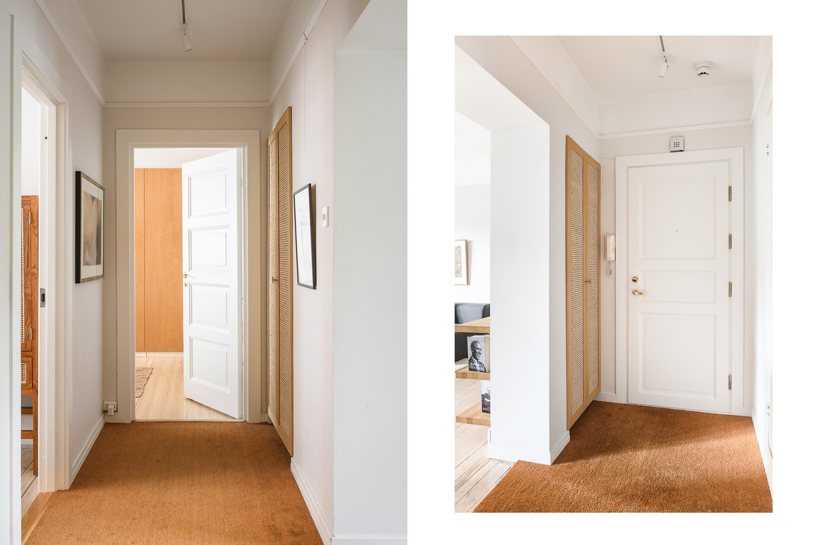 Romslig entré/mellomgang. Galleribilde