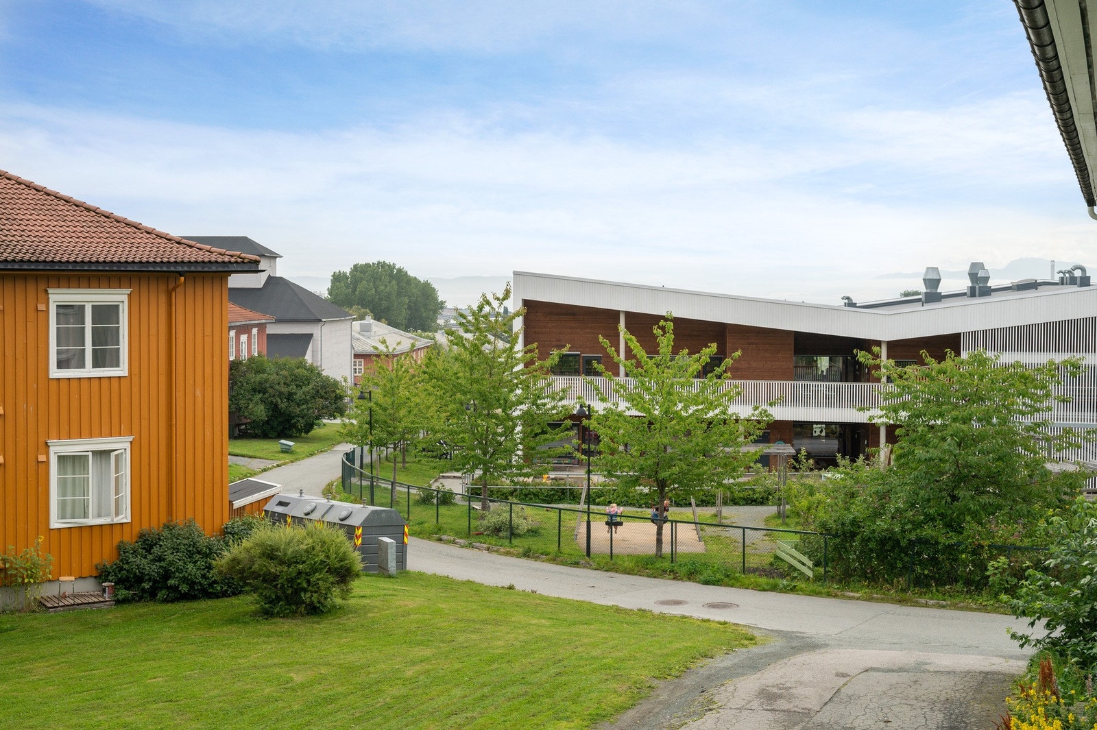 Utsikt fra stuevinduet Galleribilde