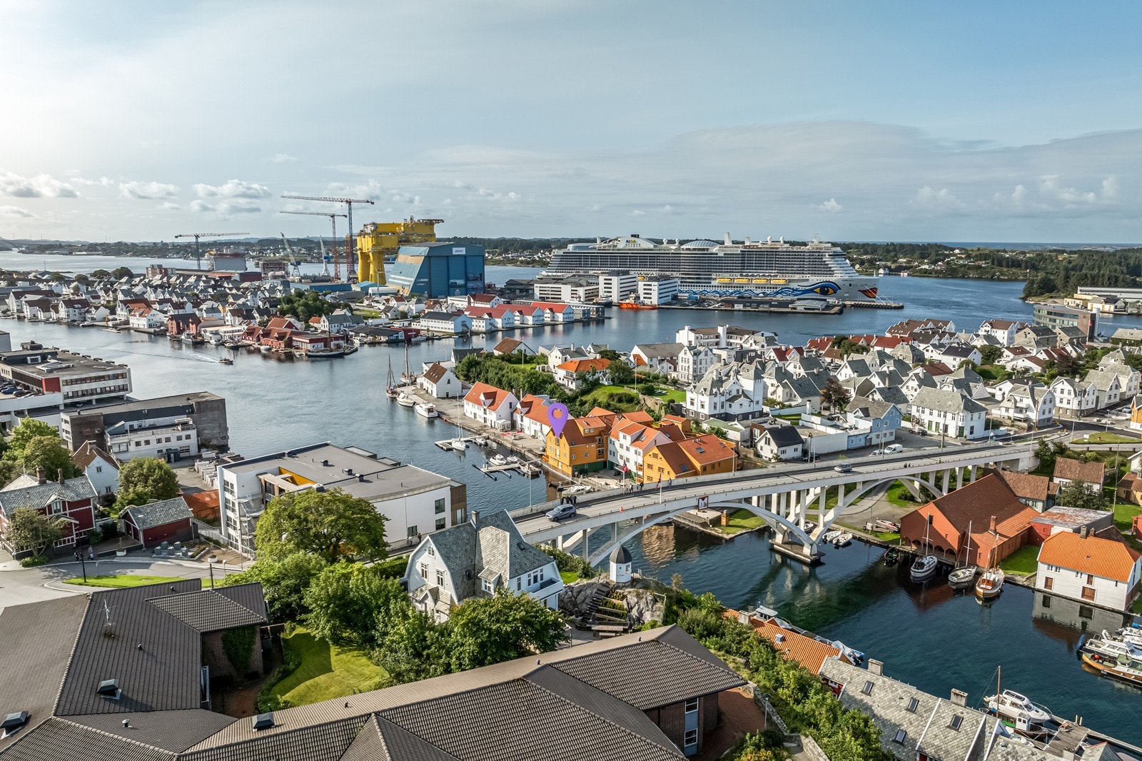 Super sentral beliggenhet på Hasseløy - Tett på Haugesund sentrum Galleribilde