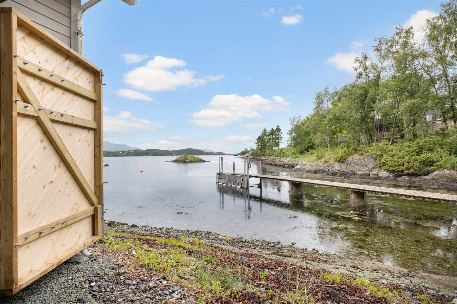 Naustet er oppført i 2018 Galleribilde