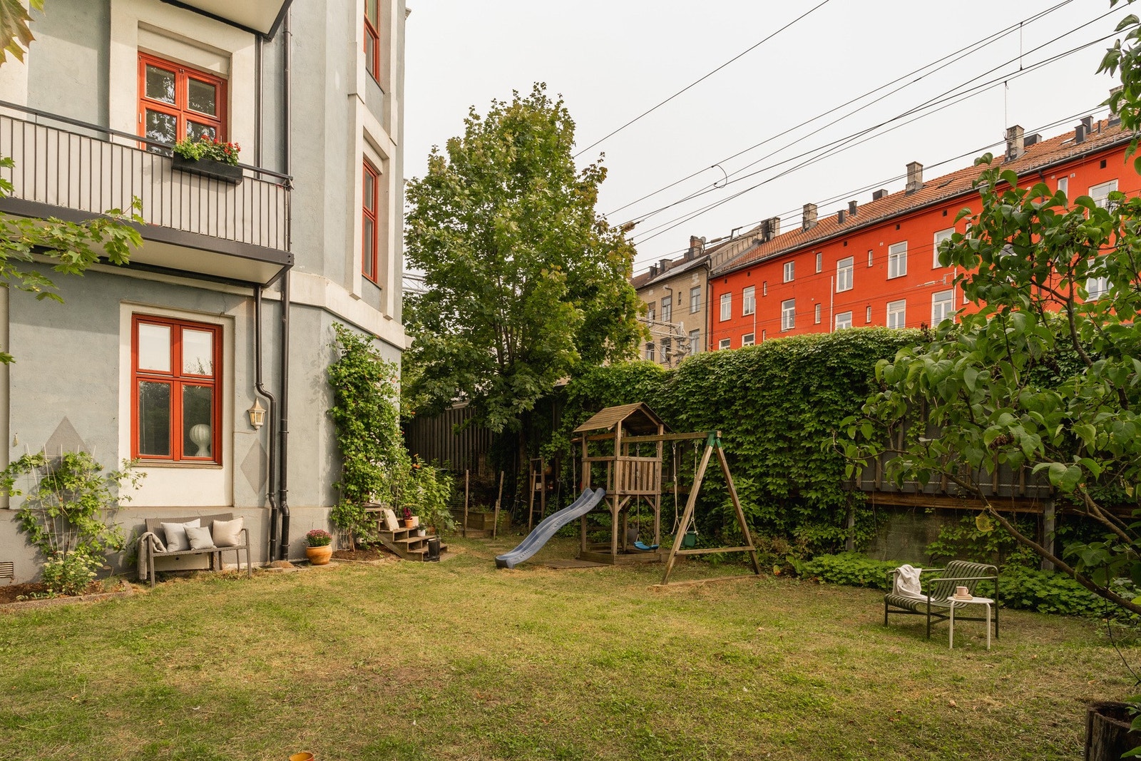 En herlig oase midt i byen. Galleribilde