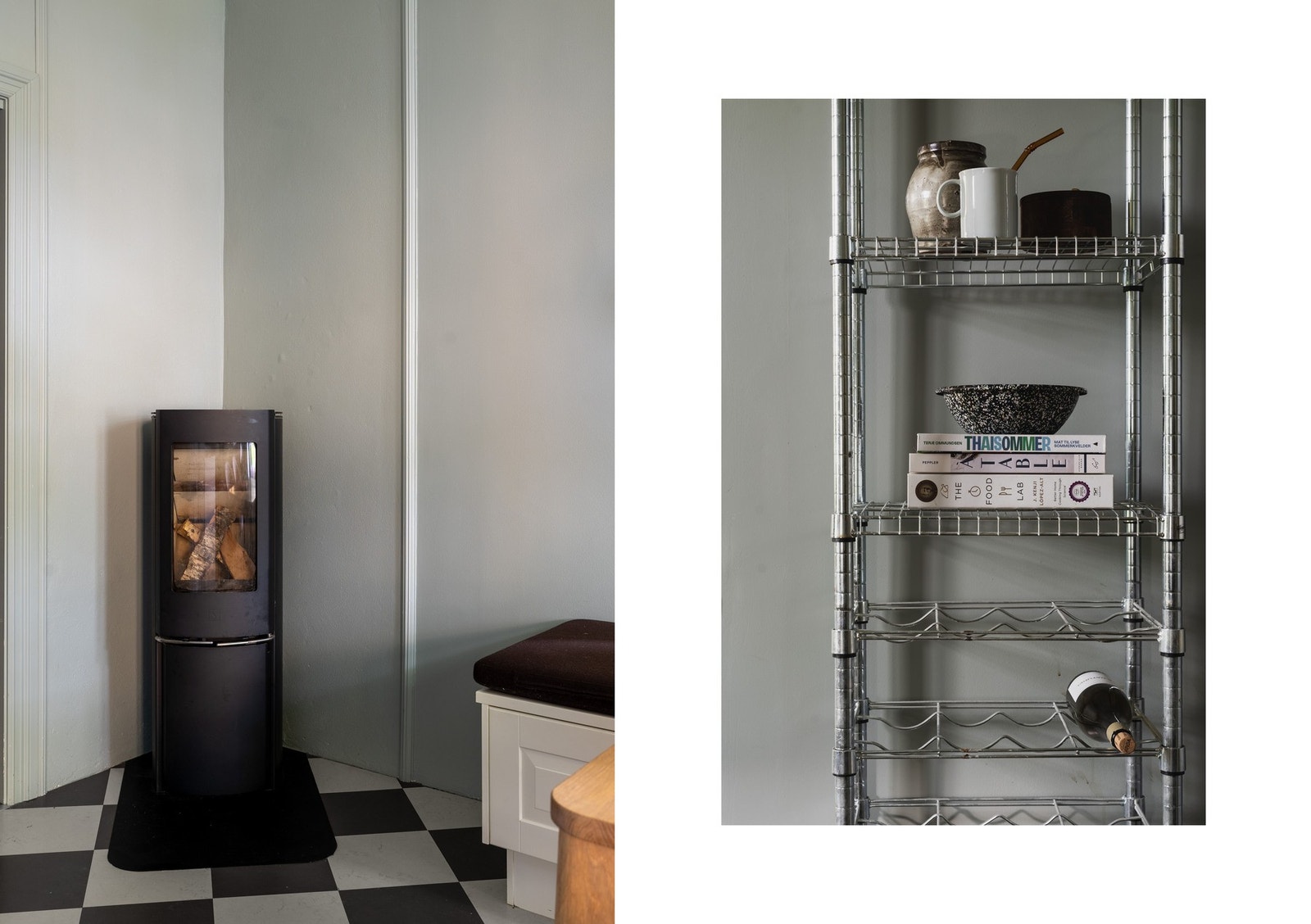 Hyggelig peisovn som vil bidra med lun stemning i det kjølige vinterhalvåret. Galleribilde