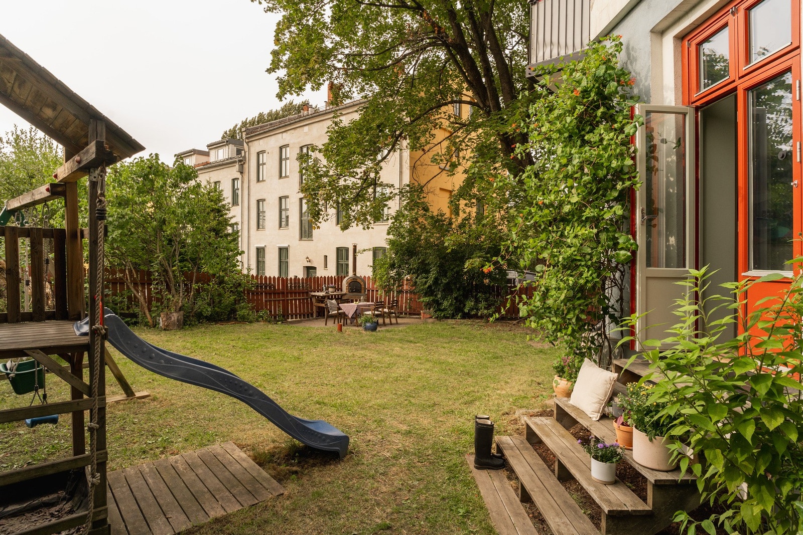 Et nydelig uterom for store og små. Galleribilde