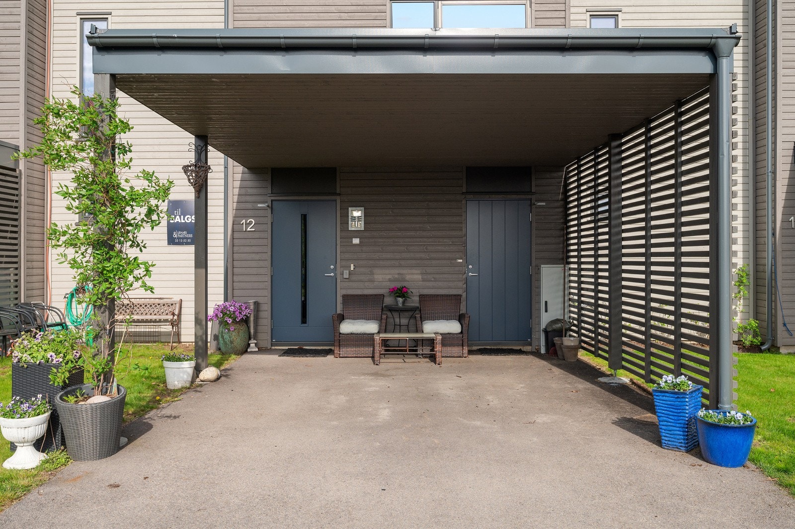 Inngangsparti Galleribilde