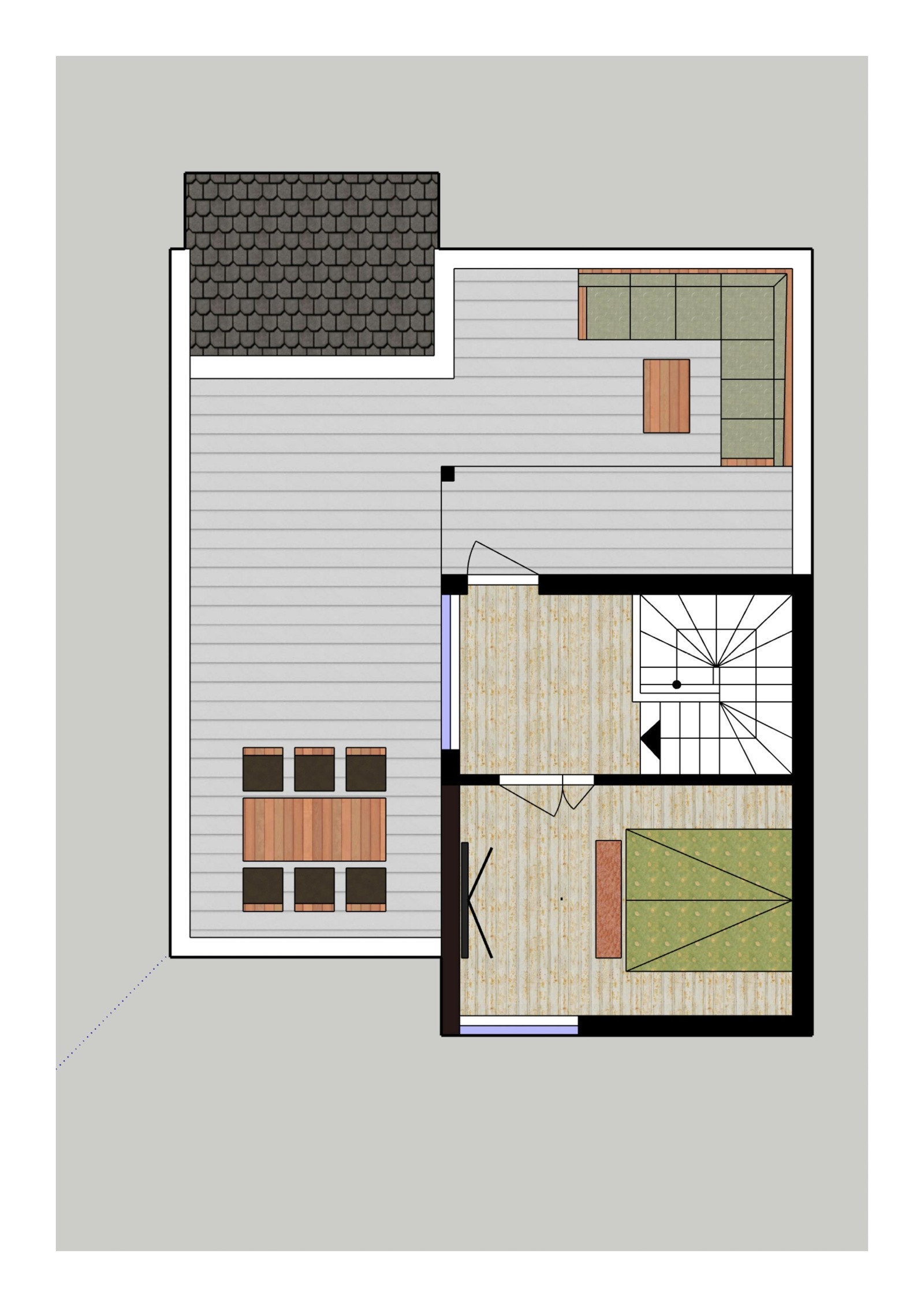 Plantegning 3. etasje Galleribilde