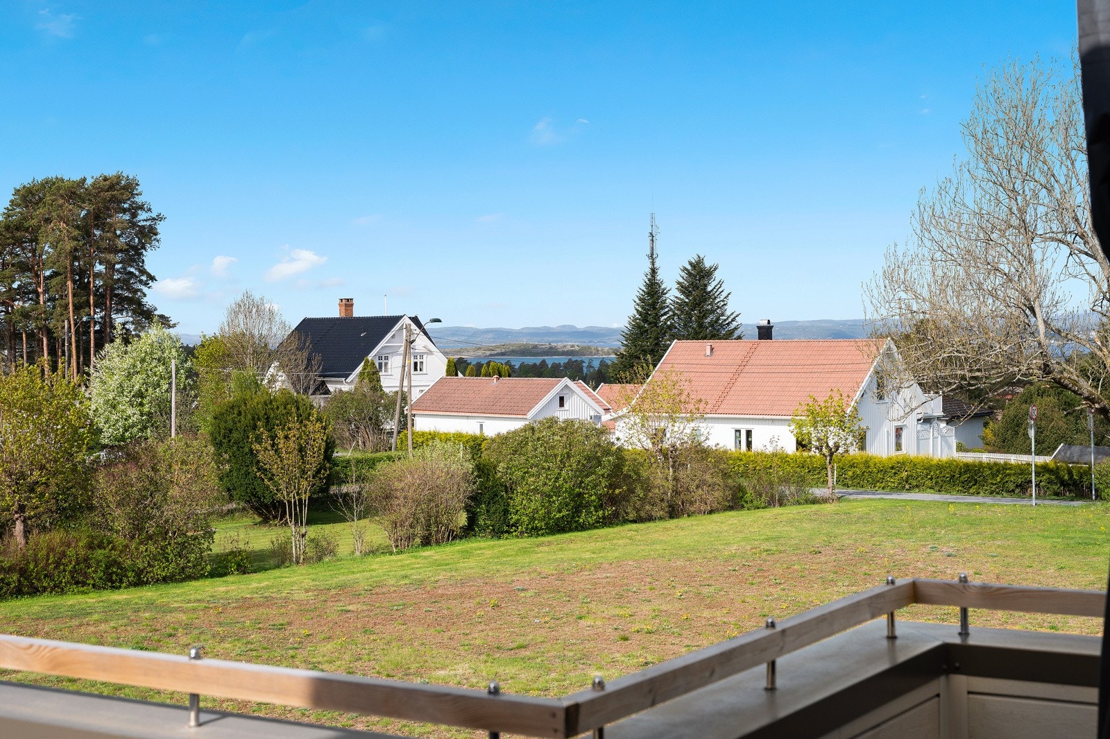 Utsikt fra takterrassen Galleribilde