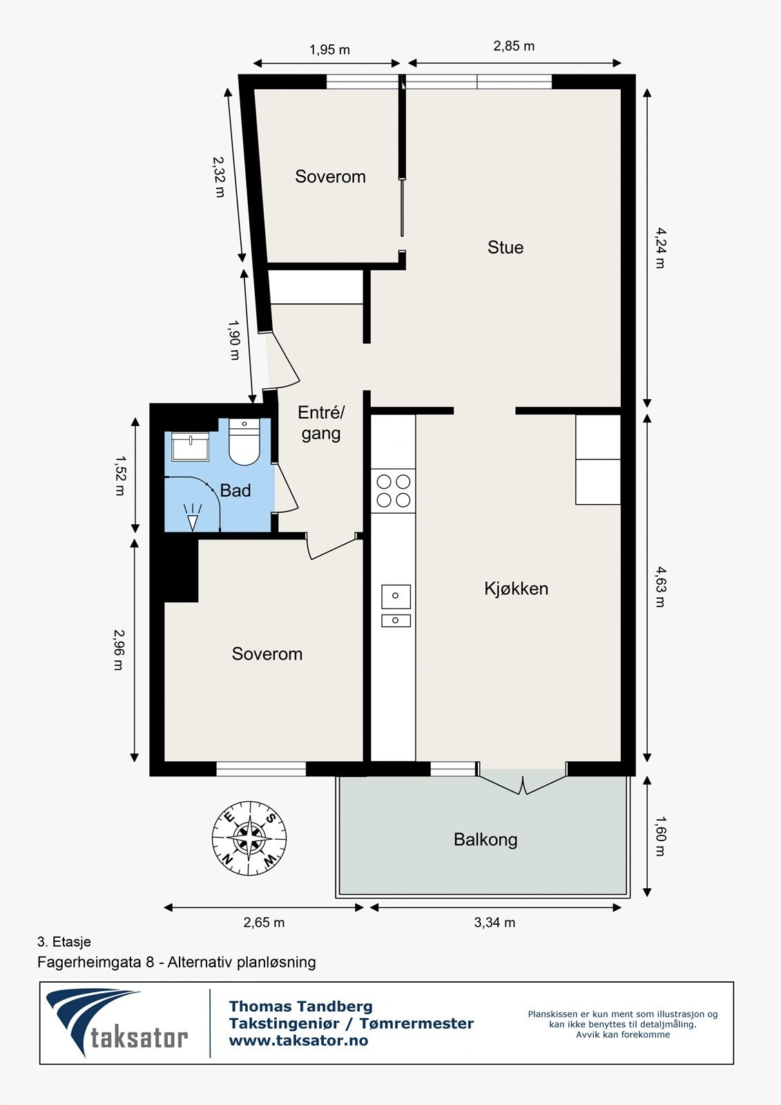 Alternativ planløsning Galleribilde
