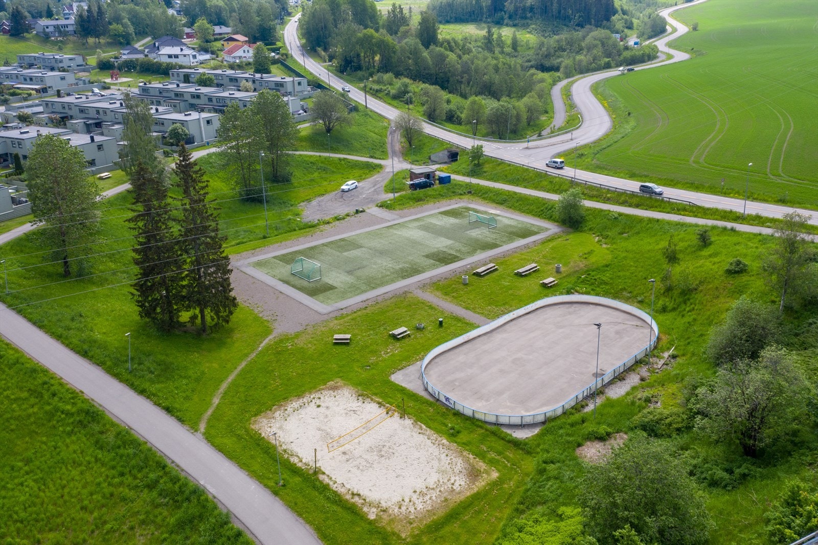 Glostrupdumpa er et populært samlingssted for barn og ungdom. Galleribilde