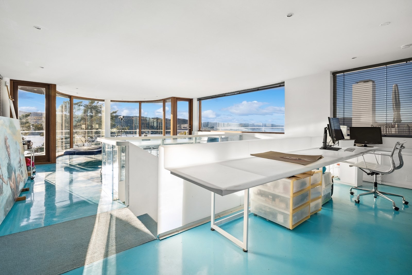 2.etg med studio og atelier. Galleribilde