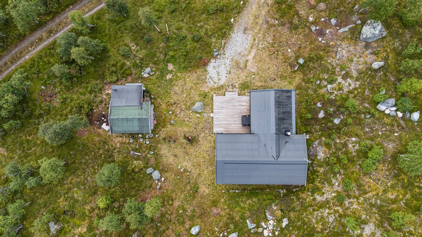 Dronefoto Galleribilde