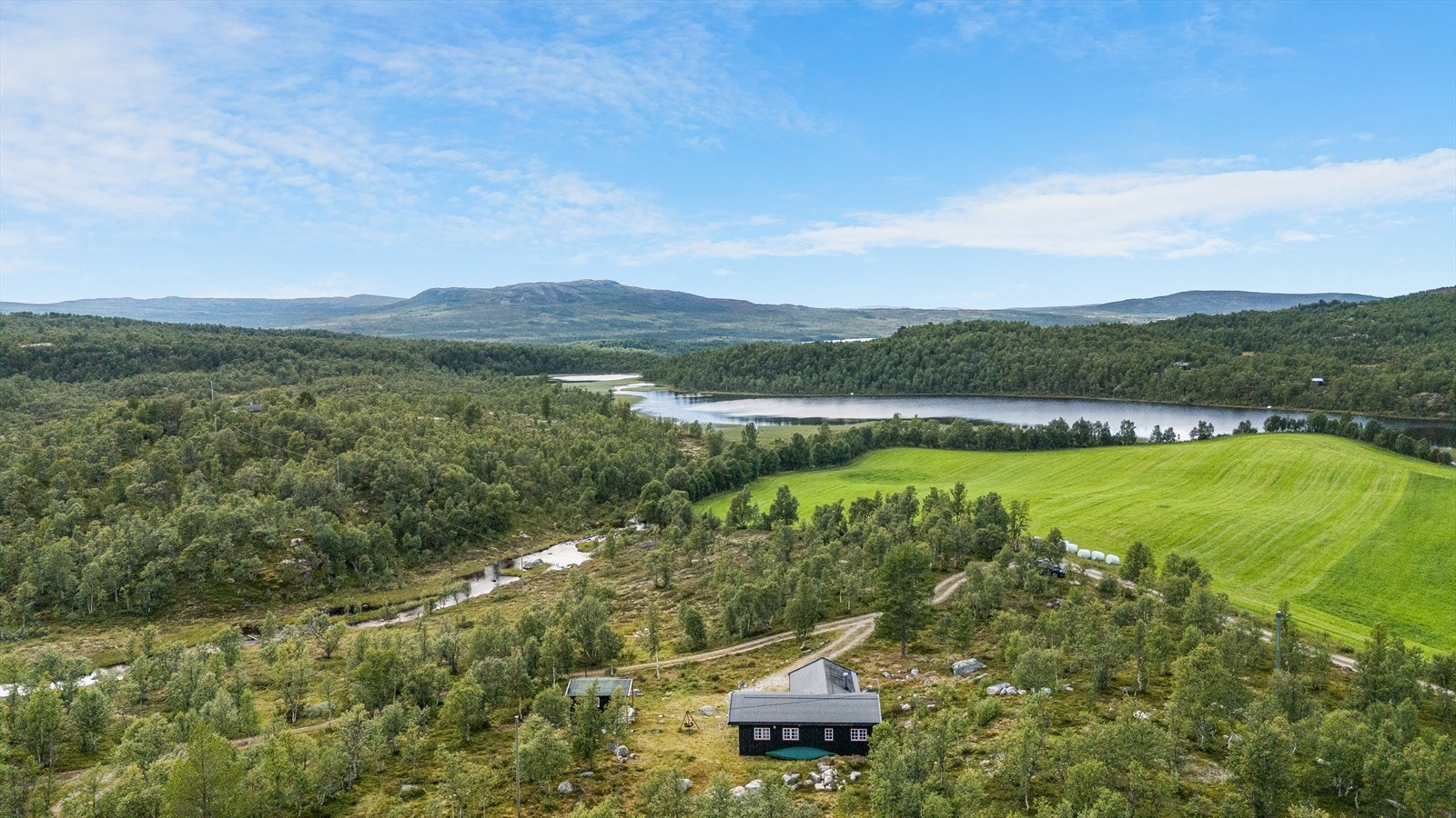 Dronefoto Galleribilde