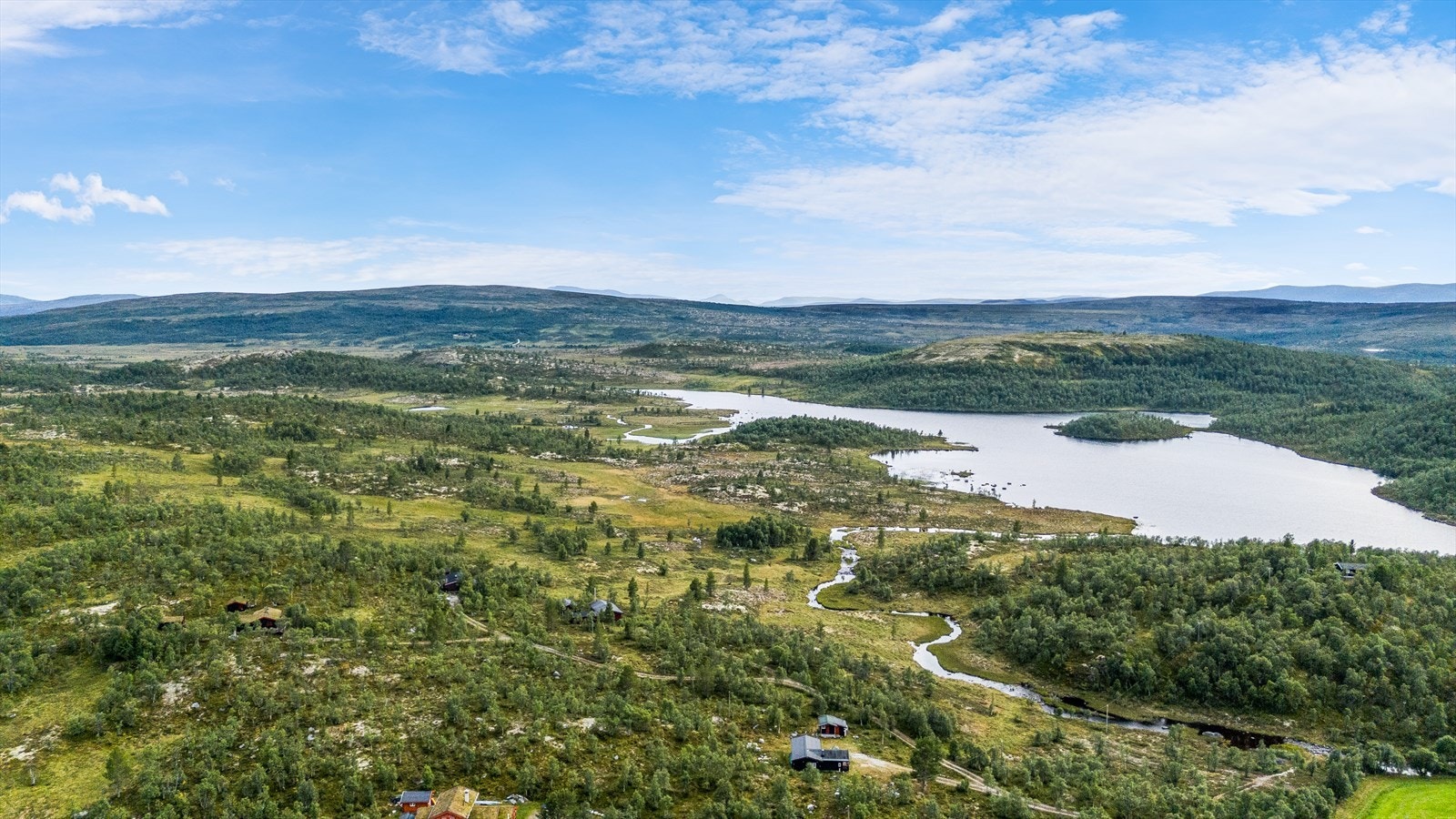 Dronefoto Galleribilde