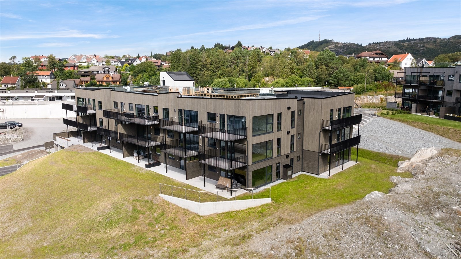 Moderne og flott prosjekt med særpreg Galleribilde