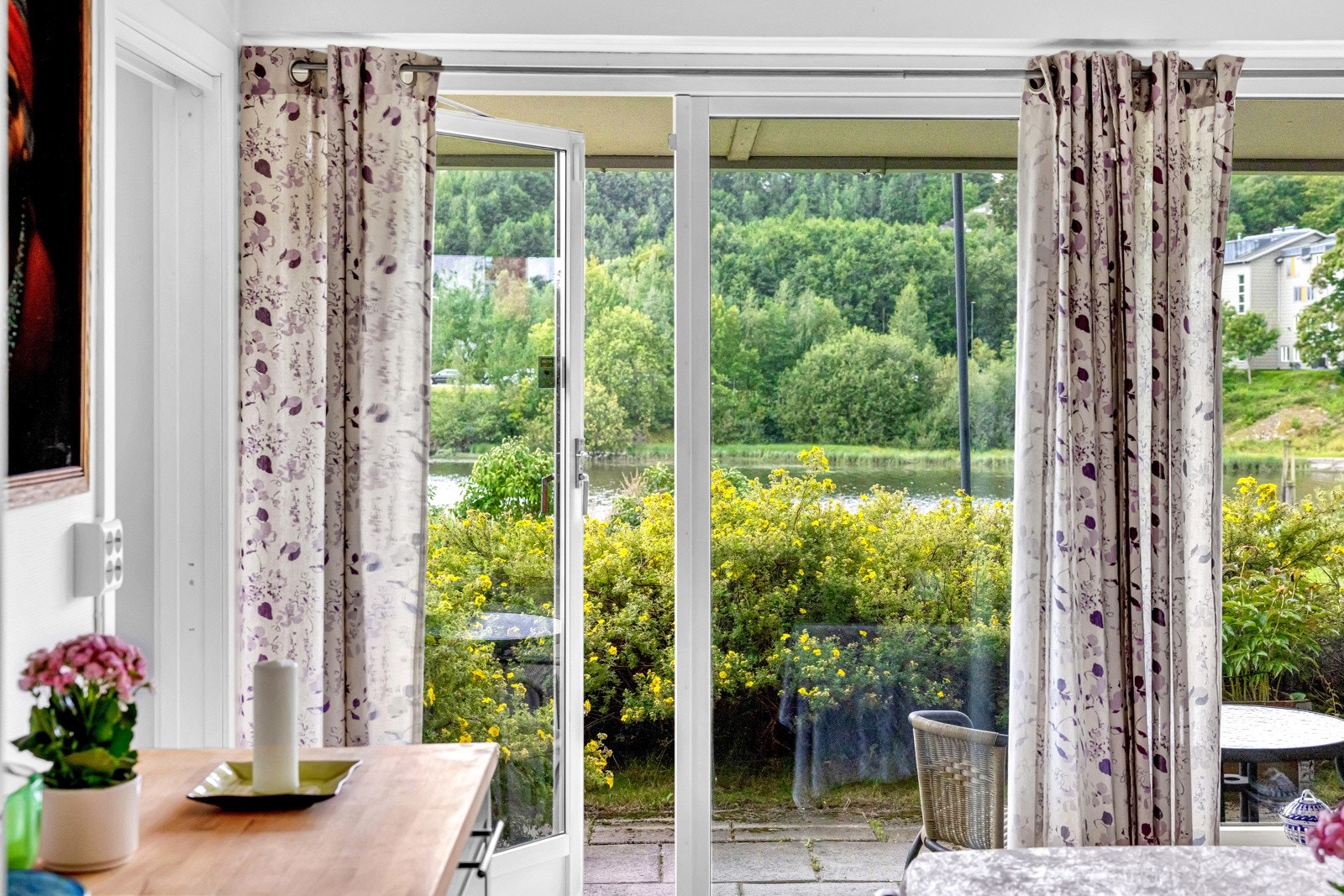 Hyggelig utsyn fra leiligheten! Galleribilde