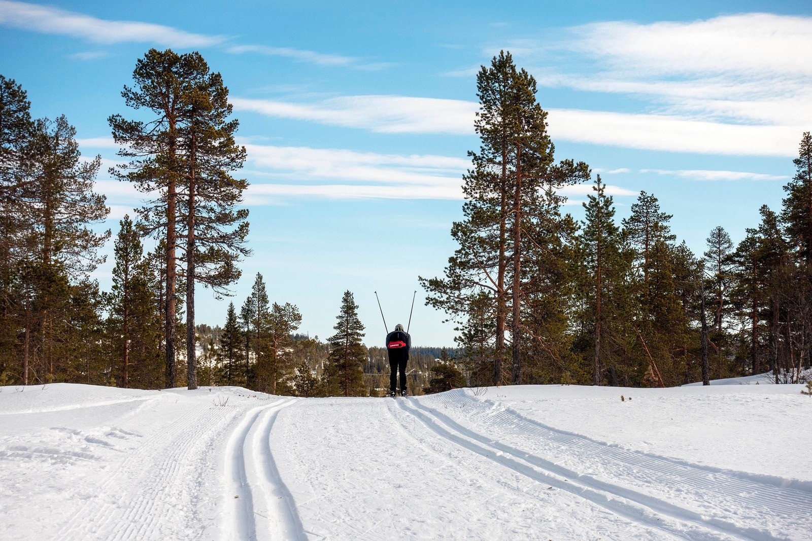 Det er flotte muligheter for skiturer i nærområdet! Galleribilde