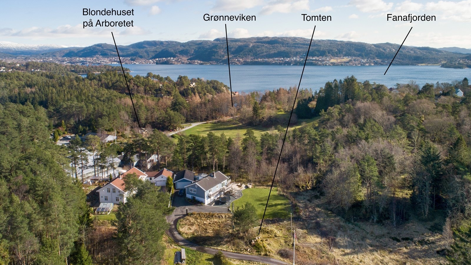 Innerst i blindveg ved Arboretet Galleribilde