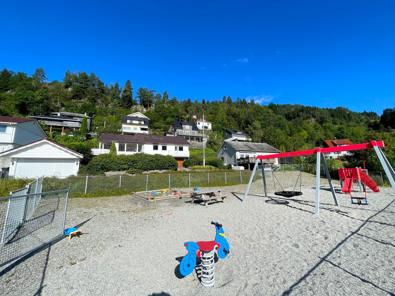 Grenser til lekeplass Galleribilde