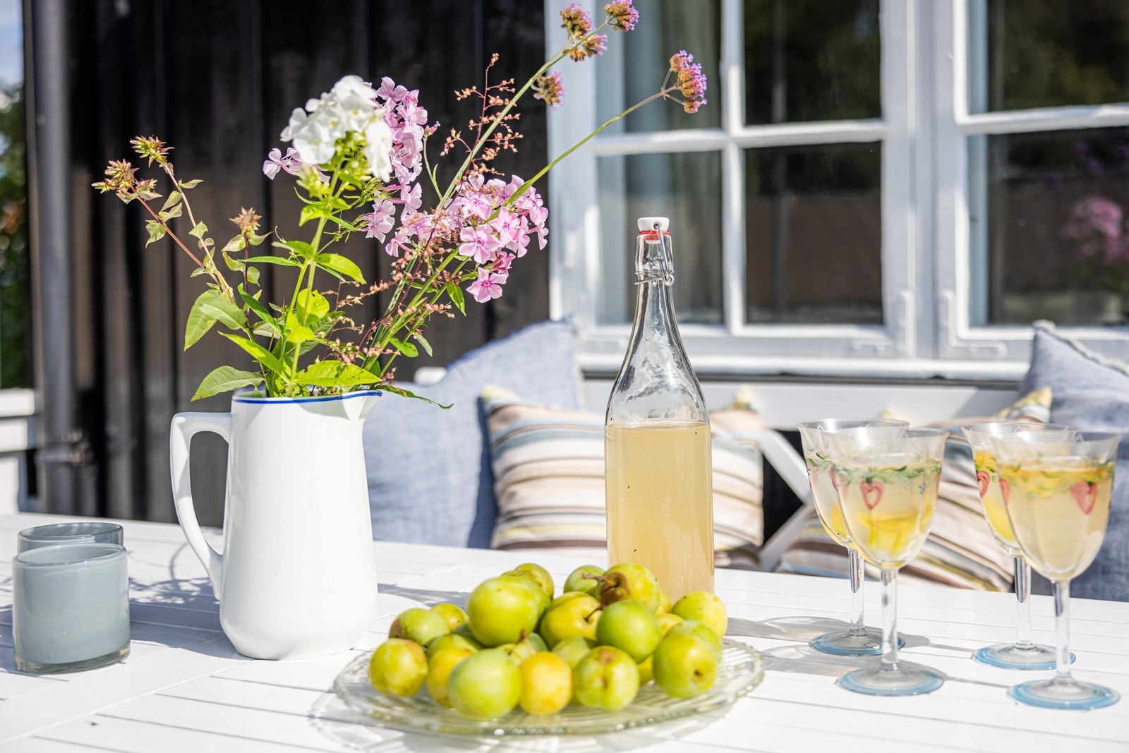 Terrassestemning Galleribilde