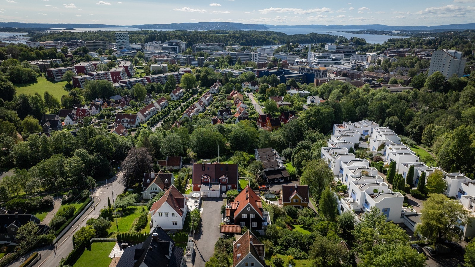 Herfra er det kort vei til alle bymessige tilbud og til fjorden Galleribilde