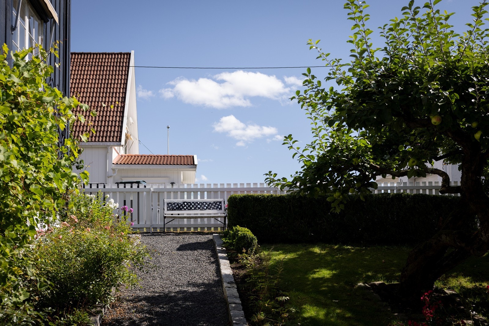 Tomten er pent opparbeidet Galleribilde
