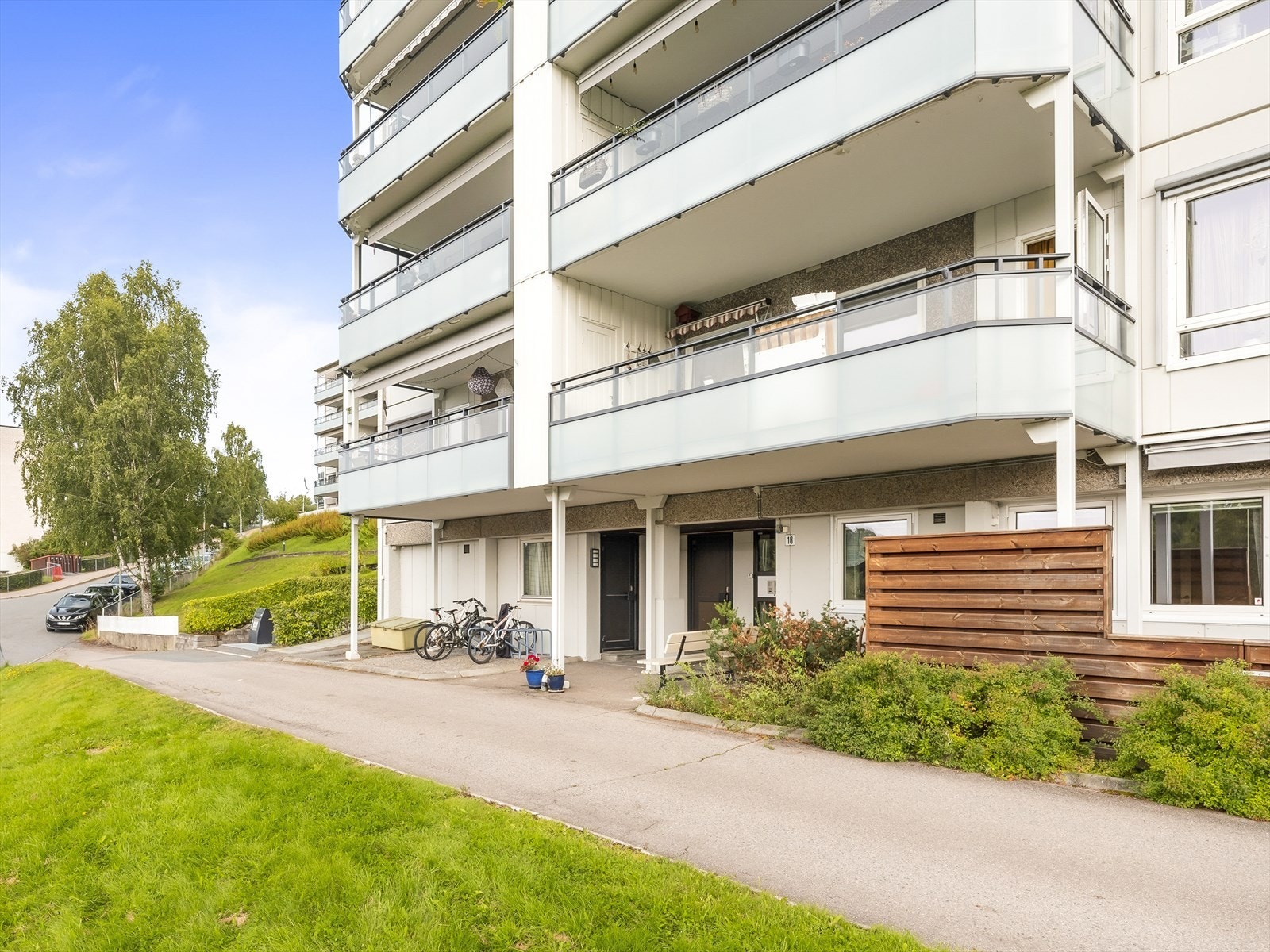 Inngangspartiet. Galleribilde