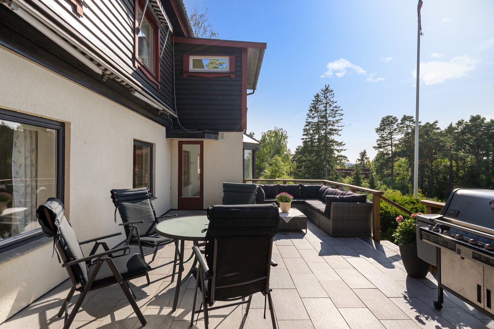 Terrasse 46 m² Galleribilde