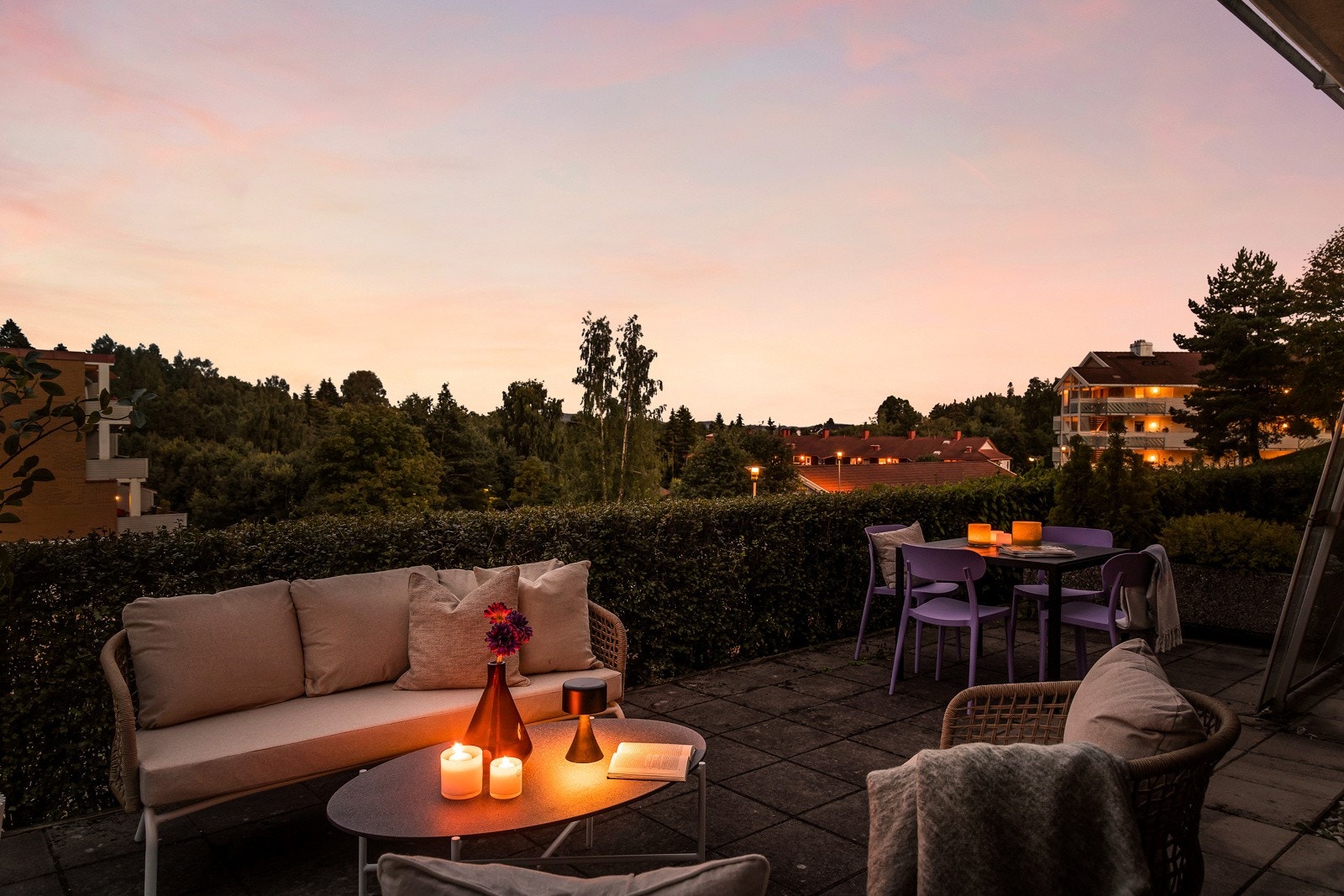 Her kan kveldene nytes under stjernene! Galleribilde