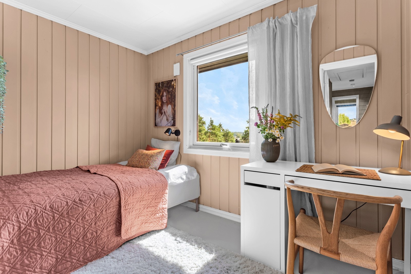 Soverommene er av god størrelse, med mulighet for å innrede etter eget ønske. Galleribilde