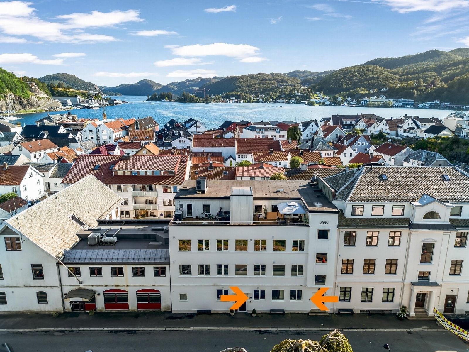 Leiligheten ligger i første etasje uten trapper. Galleribilde