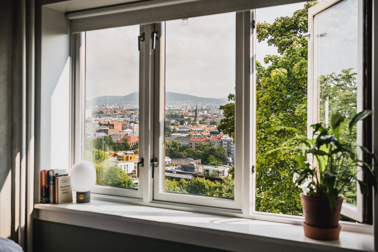 Nydelig utsikt også fra soverommet. Galleribilde