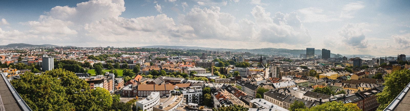 Fantastisk utsikt over byen og indre Oslofjord! Galleribilde