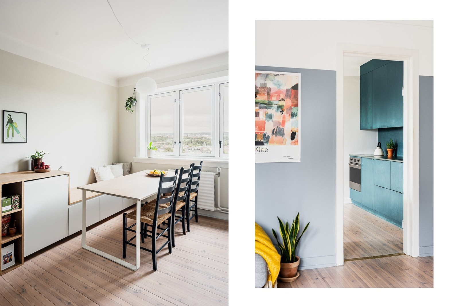 Leiligheten er blitt overflateoppusset i 2018-2020. Galleribilde