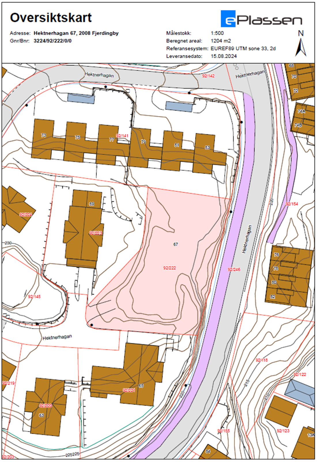 Oversiktskart Galleribilde