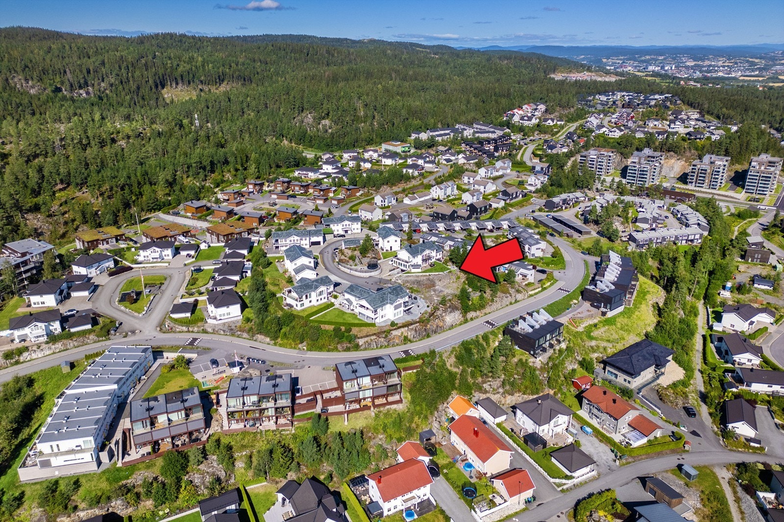 Absolutt beste beliggenhet på Hektneråsen Galleribilde