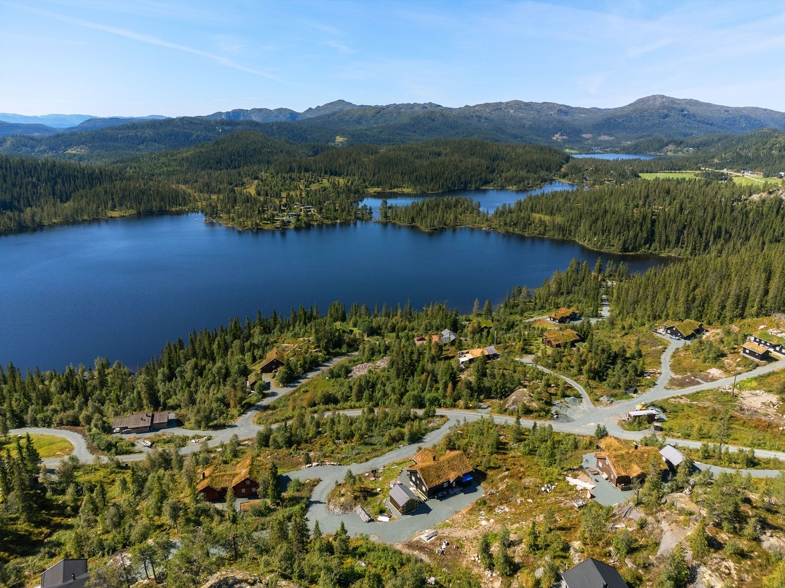 Vestvendt utsiktstomt på over 1 mål Galleribilde