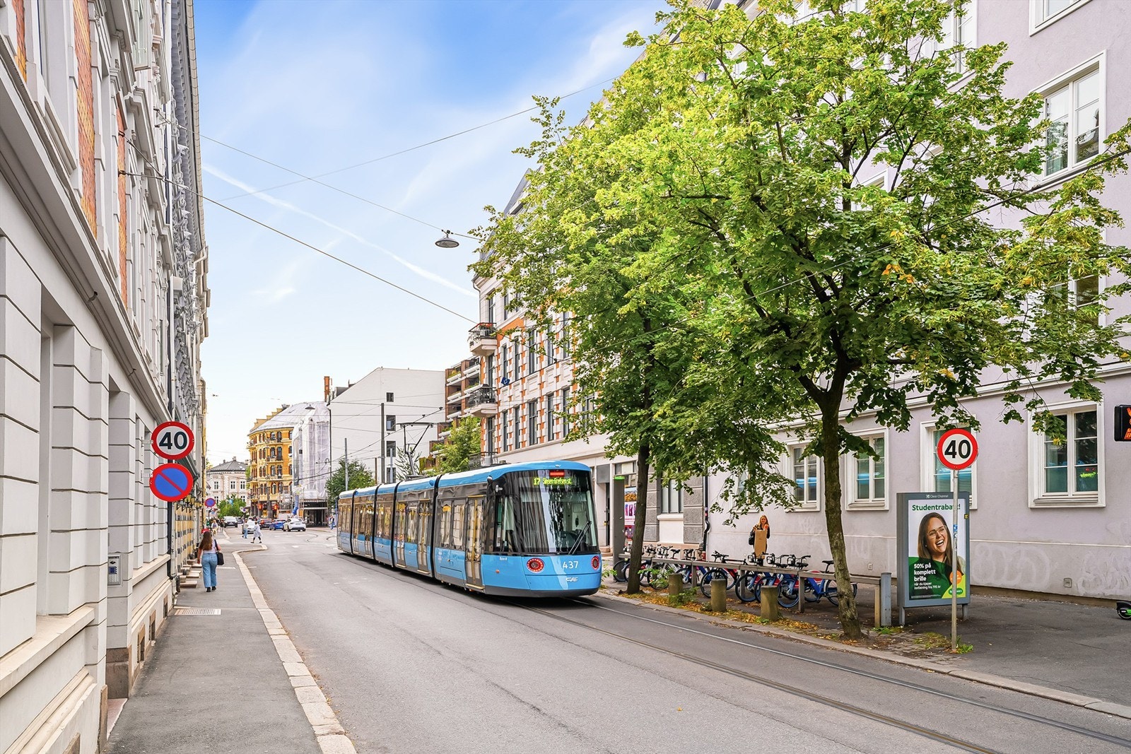 Leiligheten ligget sentralt til og har gode kollektivmuligheter. Galleribilde