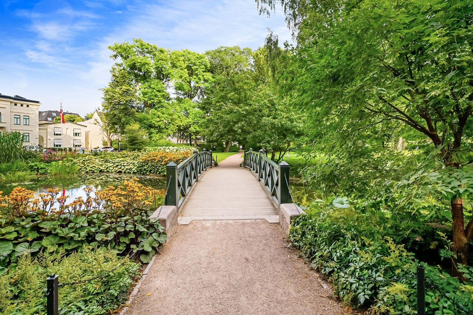 Slottsparken. Galleribilde