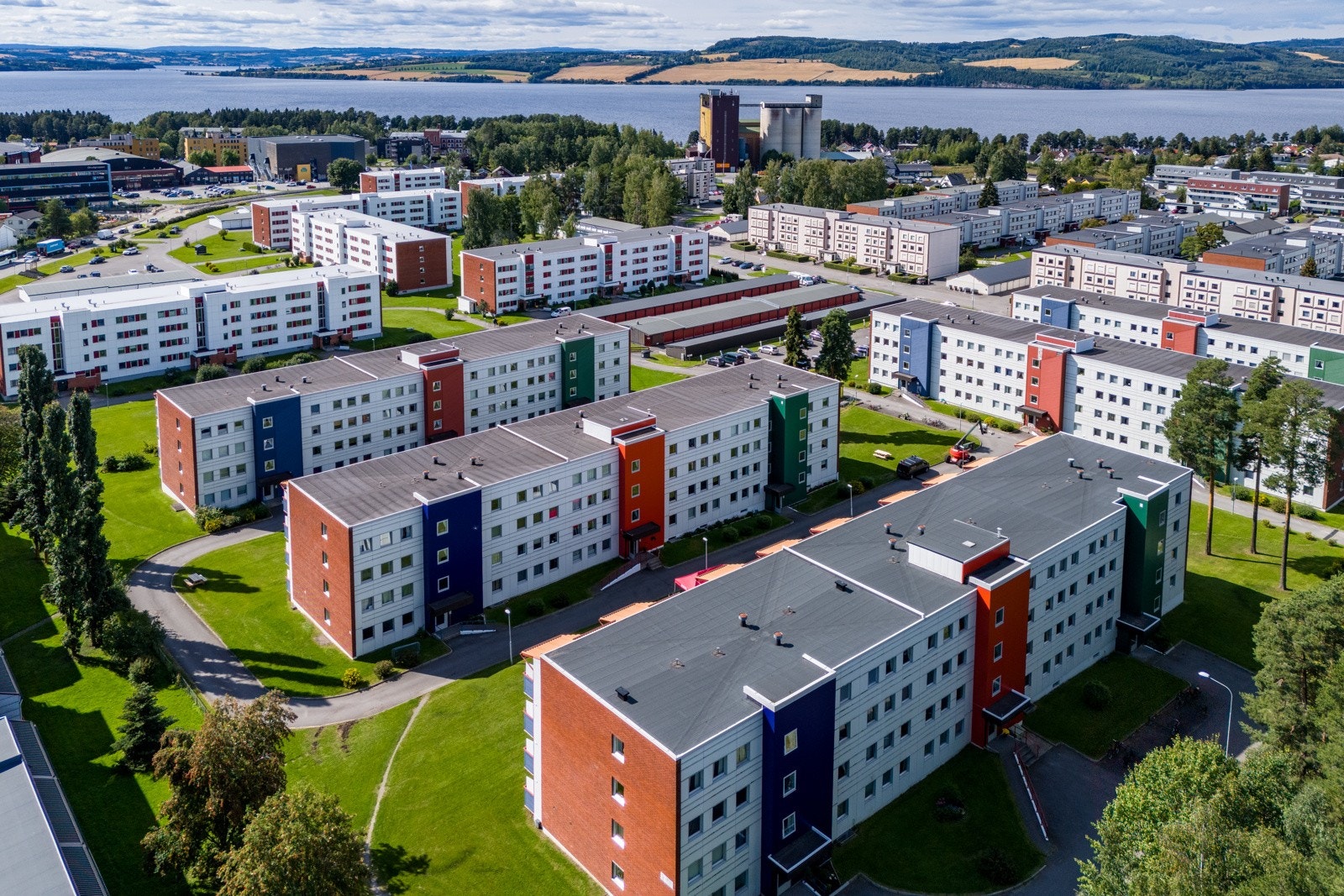 Dronefoto Galleribilde