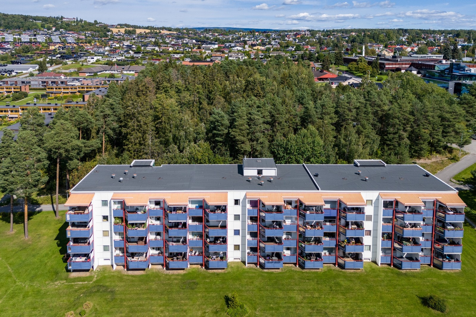 Dronefoto Galleribilde