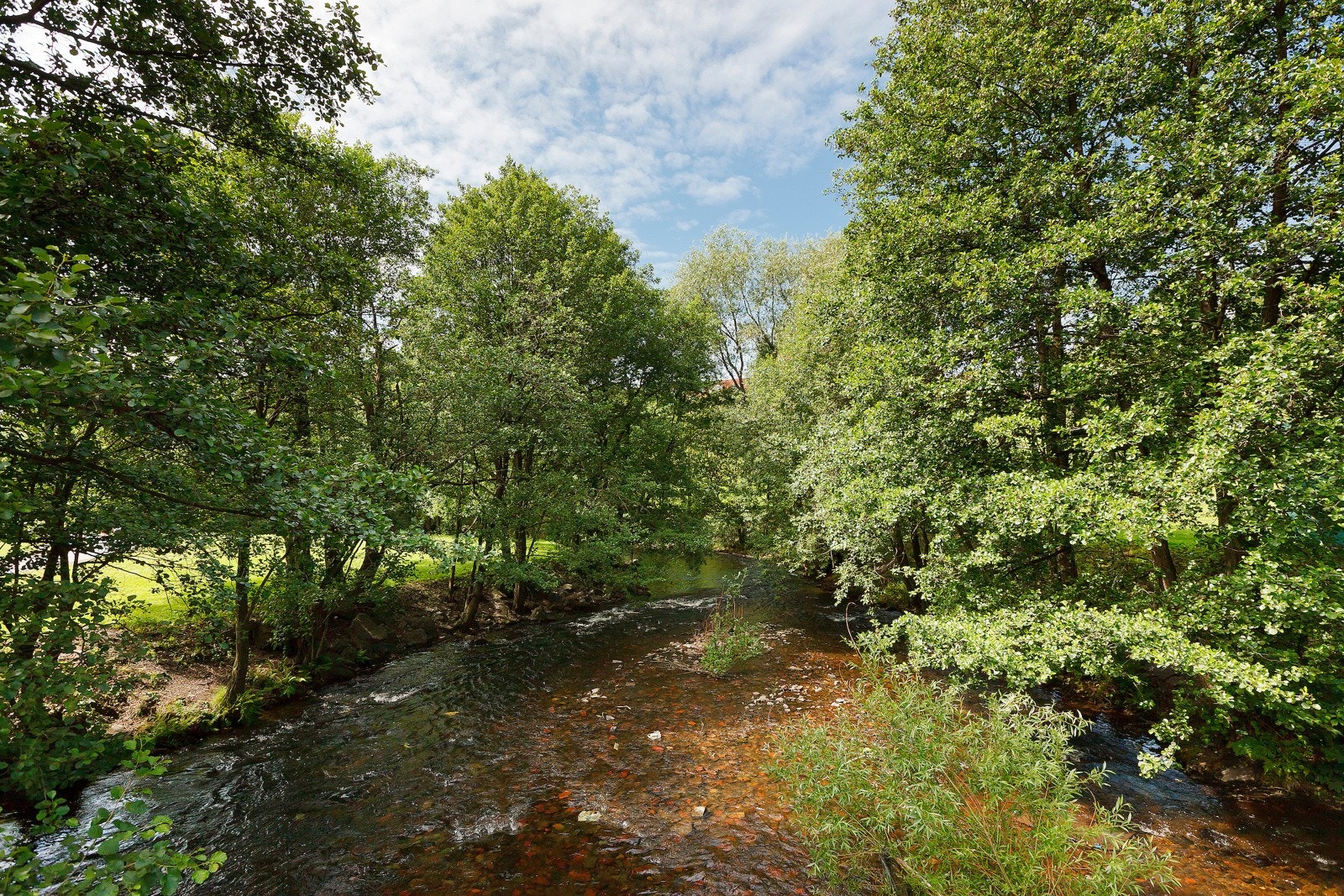 Akerselva med tursti som tar deg ned til sentrum, og helt opp til Maridalen. Galleribilde