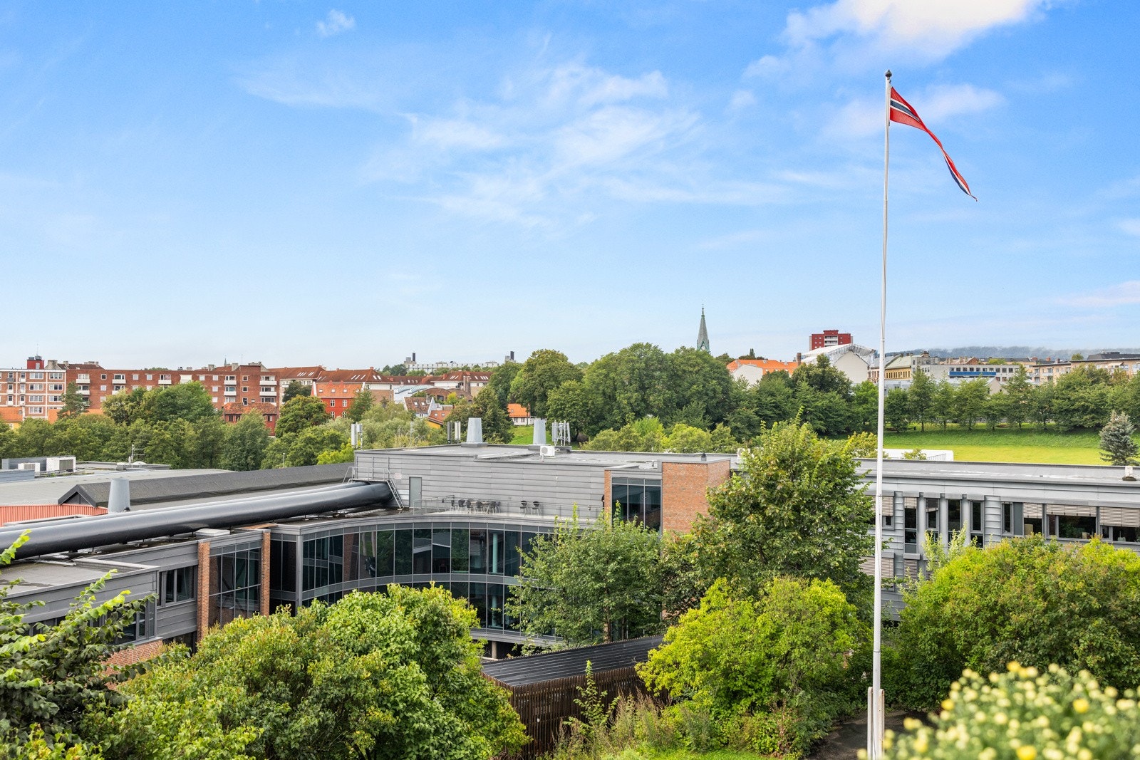 Balkongutsikt. Galleribilde